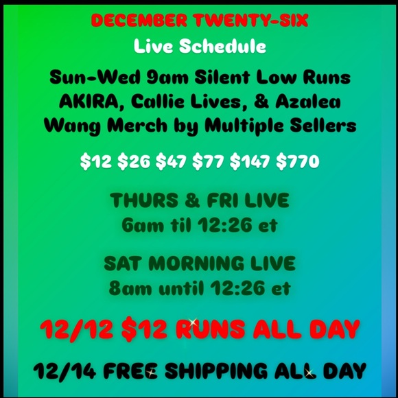 Shop CALLIE LIVES LIVE SALE AUCTIONS - SHOP LIKE U MEAN IT OR STAY NAKED FRIDAYS - Picture 3 of 4